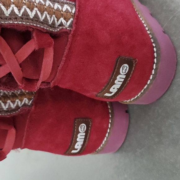 LAMO Sheepskin BOOTS Size 5 - Picture 3 of 8